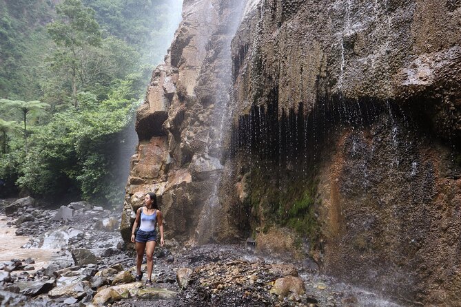 1 Day - ULTIMATE TOUR Tumpak Sewu Waterfall and Goa Tetes cave // 07:30 - 17:30 - Standing above Tumpak Sewu at the panorama