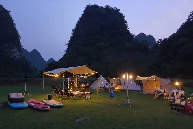 2 Days Camping Tour in Angel Eye Mountain and Ban Gioc Waterfall - Nguom Ngao Cave and a Cao Bang lunch