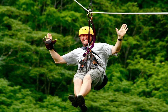 5 Hour Off-Road ATV+ Zipline+ Waterfall Rappelling+ Tractor Jungle Tour - Waterfall rappelling from about 180 feet
