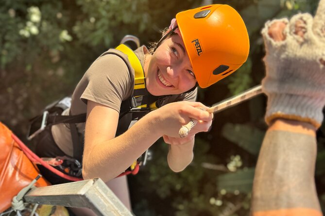7 Hour Sticky Waterfall and Zipline Adventure - Flying through the jungle canopy