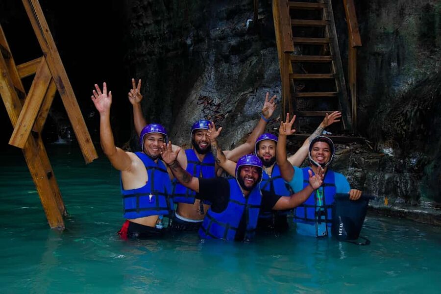 7 Waterfalls Tour With Lunch in DR (Taino Bay & Amber Cove) - Sliding, jumping, or taking the ladder