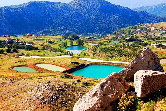 Aaqoura Lakes - Baatara Waterfall - Batroun - Aaqoura Lakes and the uphill viewpoint