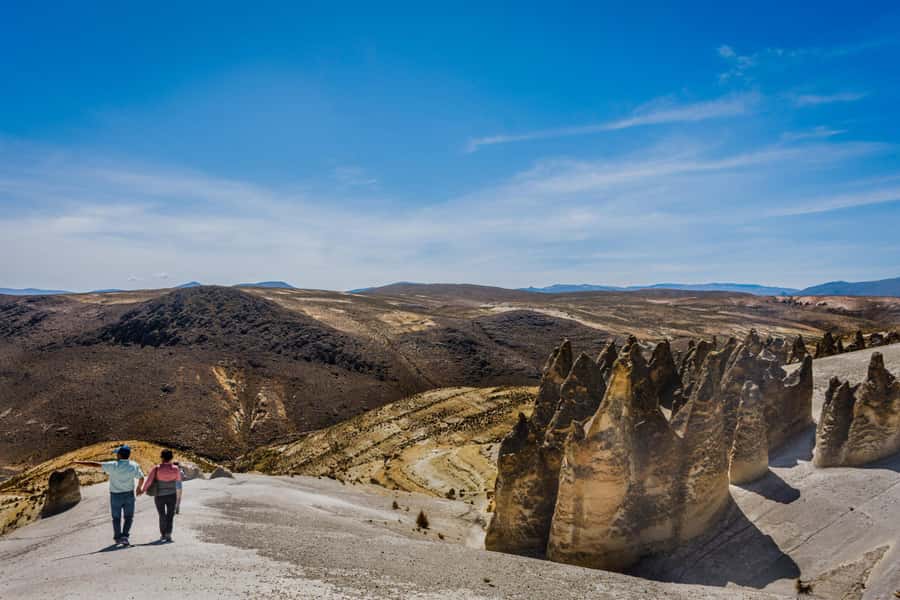 Adventure Day in Arequipa: Pillones Waterfall + Rock Forest - Pampa de Arrieros and the old railway route