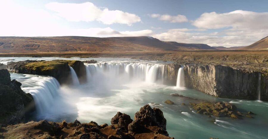 Akureyri Port: Goðafoss and Akureyri Botanical Garden Tour - Goðafoss gives the tour its reason to exist