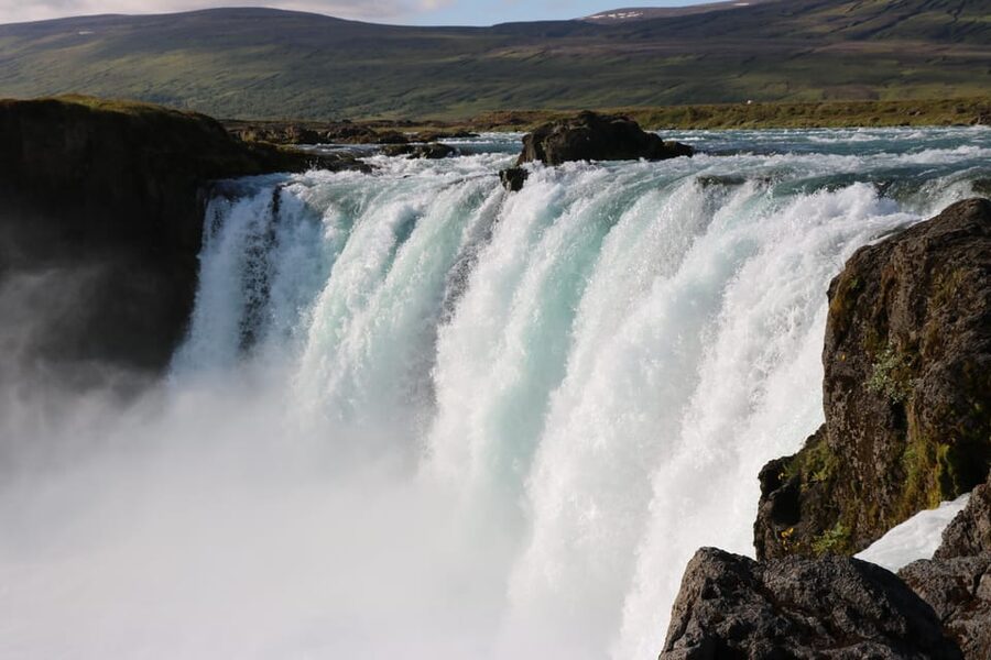 Akureyri Port: Goðafoss and the Forest Lagoon Tour - From Akureyri port along Eyjafjörður