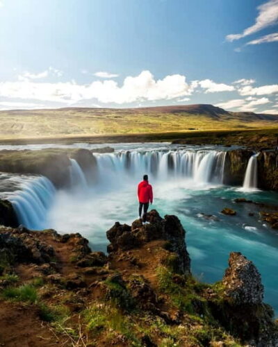 Akureyri Port: Godafoss Waterfall Guided Tour with Pickup