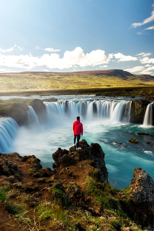 Akureyri Port: Godafoss Waterfall Guided Tour with Pickup - What the $81 price gets you
