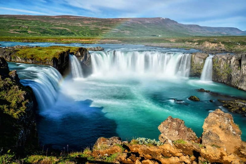 Akureyri Port: Myvatn Nature Baths & Godafoss Waterfall Tour - Key points at a glance