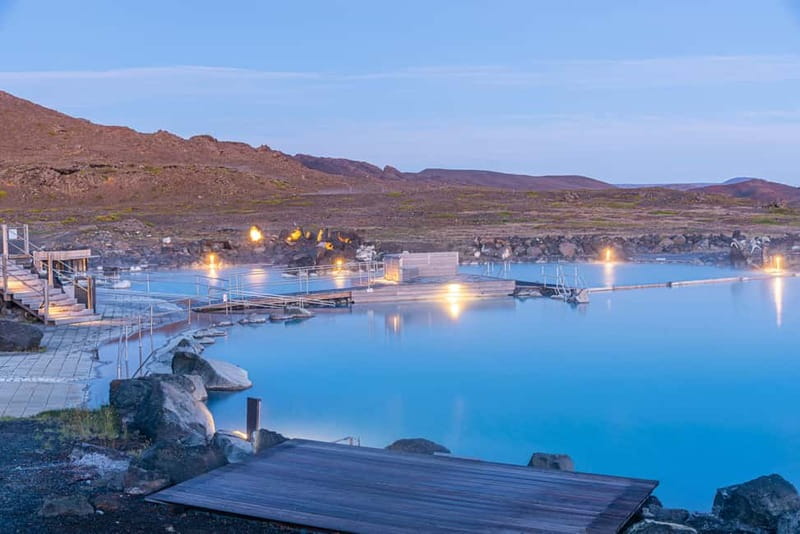 Akureyri Port: Myvatn Nature Baths & Godafoss Waterfall Tour - Mývatn Nature Baths: the day’s main event
