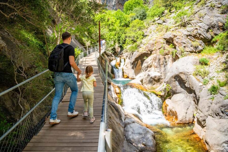 Alanya: 3-in-1 Sapadere Waterfalls, Dim Stream, & Cave Tour - The road from Alanya to Sapadere