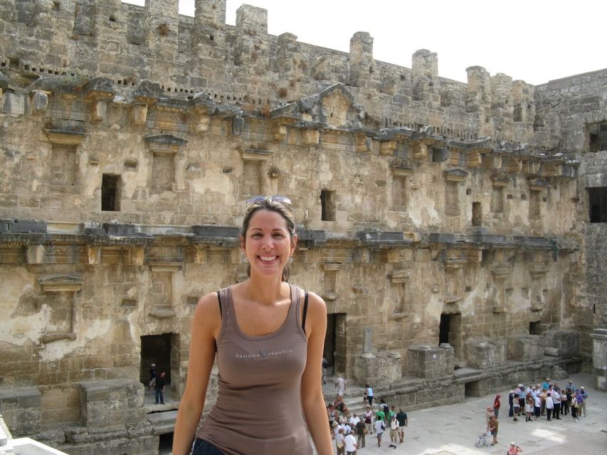 Alanya: Aspendos, Kursunlu Waterfalls and City of Side Tour - Kurşunlu Waterfalls in a pine forest