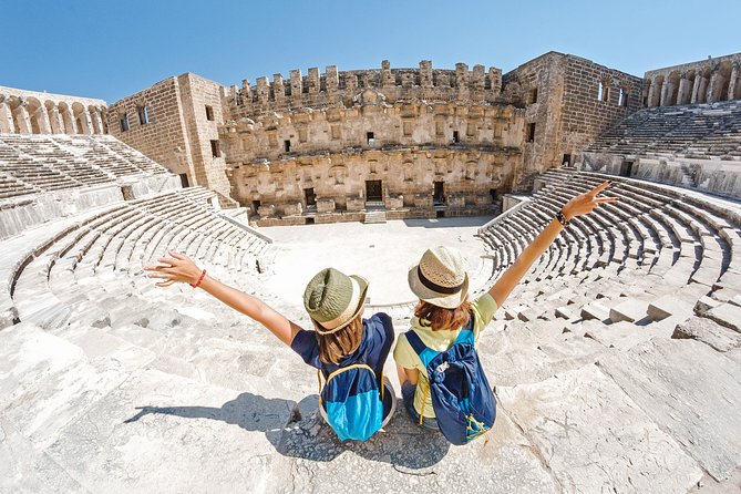 Alanya to Aspendos, Kursunlu Waterfalls and City of Side Tour - Aspendos Bridge and the surrounding ruins