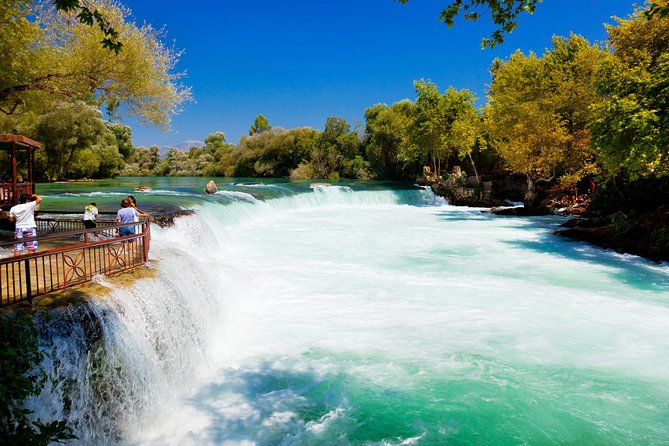 Alanya to Aspendos, Kursunlu Waterfalls and City of Side Tour - Side Ancient City: Roman stones by the sea