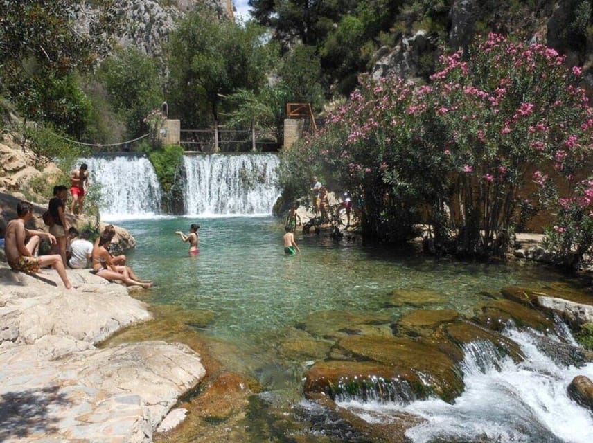 Alicante & Benidorm: Algar Waterfalls including transfer - Leaving Alicante for the Algar River