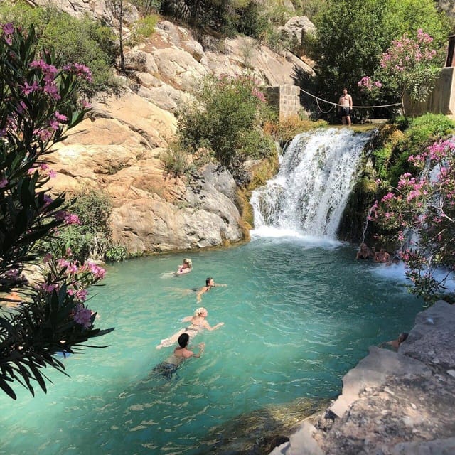 Alicante & Benidorm: Algar Waterfalls including transfer - Swimming in the natural pools
