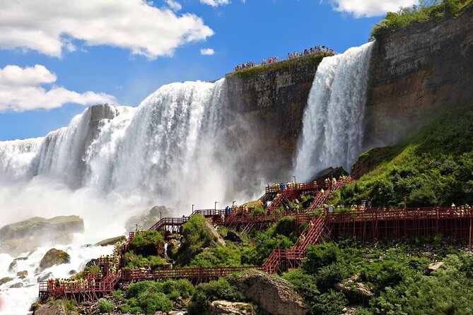 All Attractions Niagara Falls American Tour with Boat Much More - Goat Island, Luna Island, and American Falls