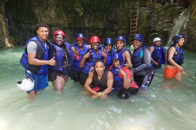 Amber cove and Taino Bay 7 Waterfall Zip lined & Dominican food - Zip lines add a second kind of excitement