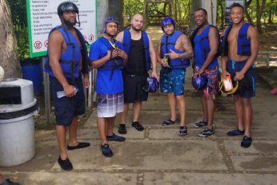 Amber cove and Taino Bay 7 Waterfall Zip lined & Dominican food