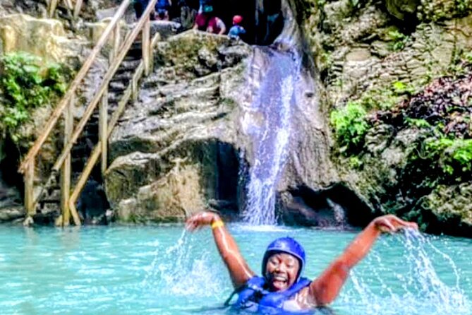 AMBER COVE-TAINO BAY 5 Zip Lines 7 Waterfalls + Locale Food - Seven waterfalls, natural slides, and cold pools