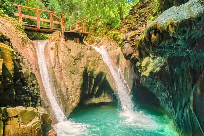 AMBER COVE-TAINO BAY 7 Damajagua Waterfalls + Locale Food - Daniella, Albert, and the guide team