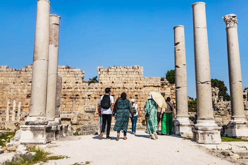 Ancient Perge, Aspendos Amphitheater, Waterfalls Guided Tour - What the nine-hour schedule means for you