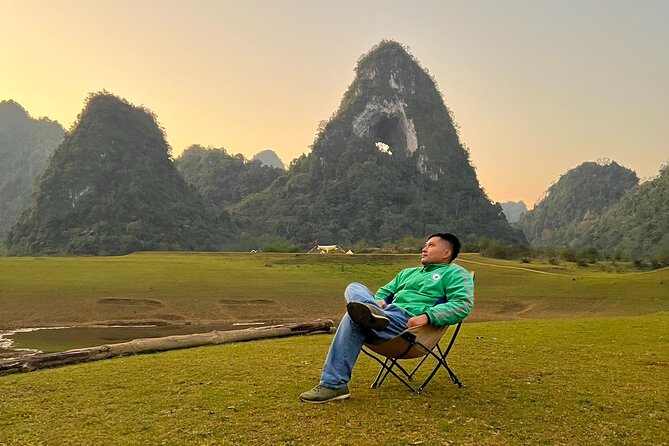 Angel Mountain Ban Gioc Waterfalls Camping Experience 2D1N - Sunrise, breakfast, and a paper or forging village