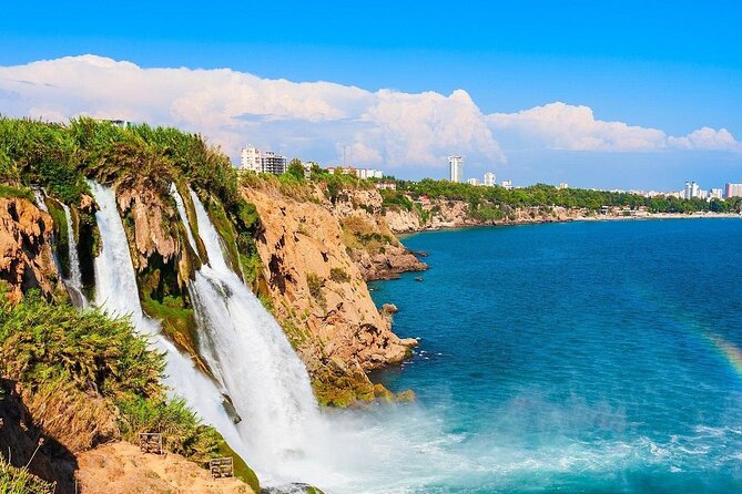 Antalya All-Inclusive City Tour with Cable Car, Boat & Waterfalls - Aksu shopping stop and the leather presentation