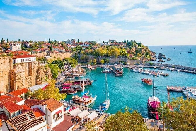 Antalya All-Inclusive City Tour with Cable Car, Boat & Waterfalls - Lunch with köfte and piyaz