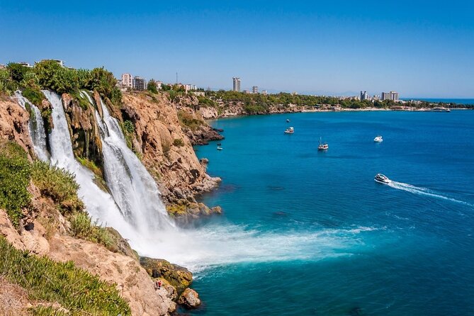 Antalya /Belek : Guided City Tour w/Cable Car & Waterfalls & Boat - Lower Düden Waterfalls and the coastal viewpoint