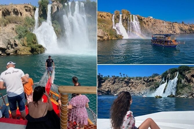 Antalya /Belek / Lara : Waterfall Boat Tour w/Lunch & Soft Drinks - Getting close to the Lower Duden cascade