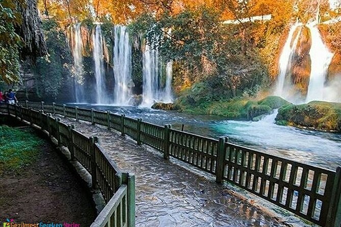 Antalya City Tour Duden Waterfalls, Old City & Boat Ride - Two Düden Waterfalls, Two Very Different Stops