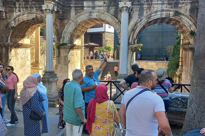 Antalya City Tour: History, Waterfalls & Old Town Charm - Hadrian’s Gate, three arches and a Roman entrance