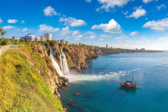 Antalya City Tour w/Boat Trip, Old Town & Waterfall From Belek - Lower Duden Waterfalls: the day’s best visual stop