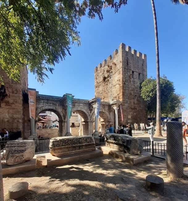 Antalya City Tour: Waterfalls, Boat, Old City & Bazaar - Free time for tea, shopping, and independent wandering