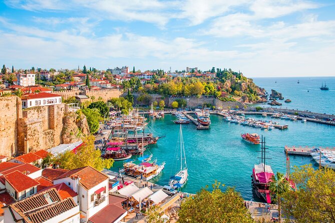 Antalya City Tour with Boat Tour and Waterfalls - Upper Duden: a slower hour among trees and spray