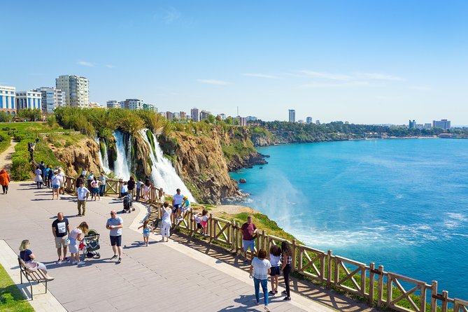 Antalya: City Tour with Boat Trip, Old Town & Waterfalls - Hadrian’s Gate and the narrow streets of Kaleici