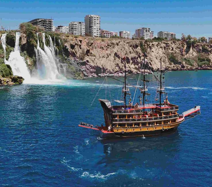 Antalya: Duden Waterfall Pirate Boat Trip - What the five-hour cruise feels like