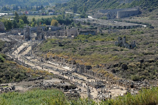 Antalya Excursion to Perge, Aspendos, side, Manavgat waterfall - Side: free time among ruins by the sea