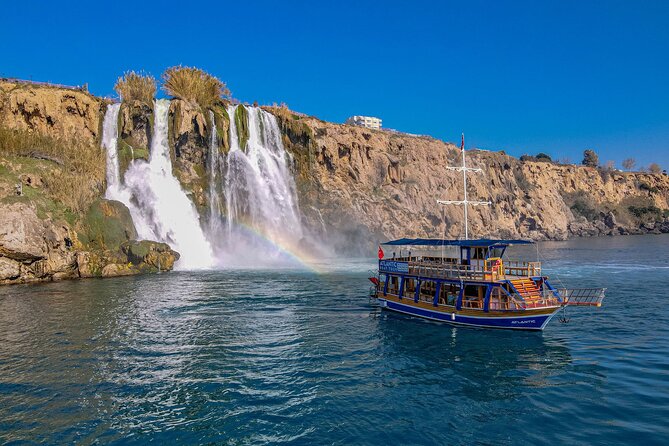Antalya : Guided Old City Tour w/Cable Car&Waterfalls & Boat Trip - Upper and Lower Düden Waterfalls