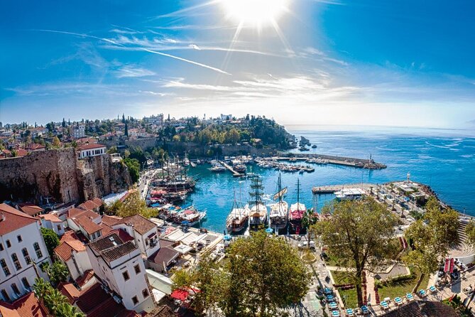 Antalya : Guided Old City Tour w/Cable Car&Waterfalls & Boat Trip - Riding the Olympos cable car to 2,365 meters