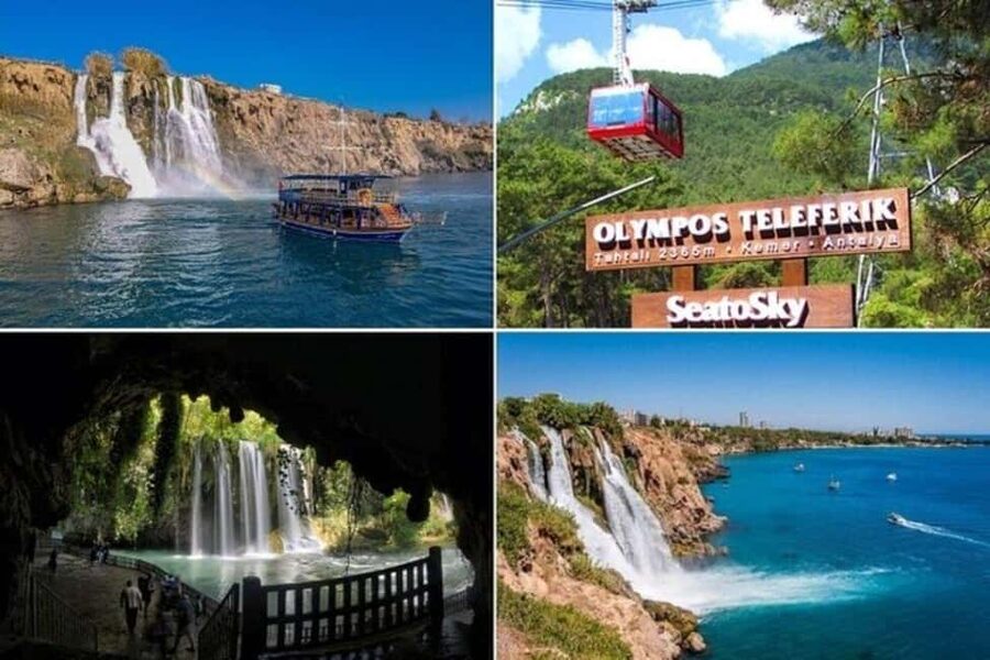 Antalya : Old City Tour w/Cable Car & Waterfalls & Boat Trip - What this $9 Antalya tour really offers