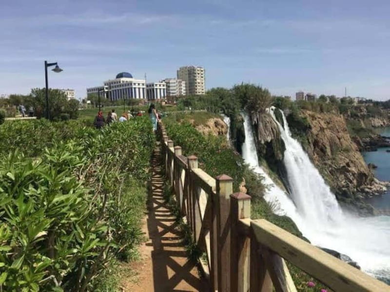 Antalya: Old City, Waterfalls cable/c & Boat Tour - Starting with the Düden waterfalls