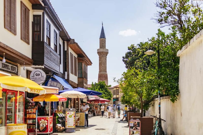 Antalya: Old Town with Aquarium or Cable Car & Waterfalls - Kaleiçi gives you two hours to wander