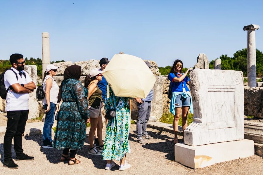 Antalya: Perge, Aspendos, City of Side, and Waterfalls Tour - Lunch gives the schedule a useful pause