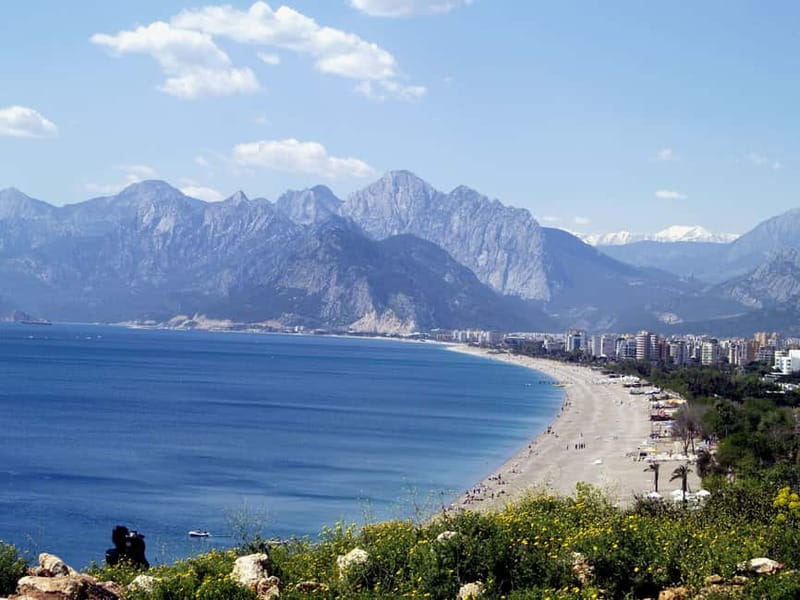 Antalya Private City Tour Waterfalls and Old Town Boat Tour - Lower Düden Falls meets the Mediterranean