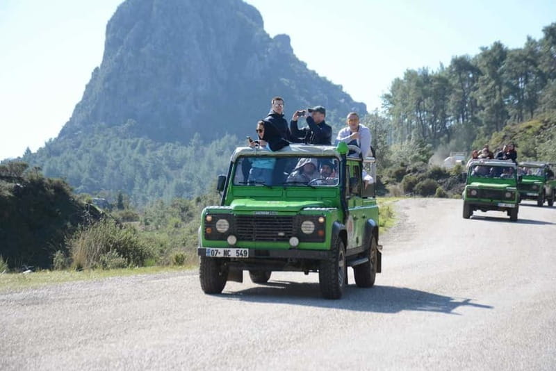 Antalya: Taurus Mountains Waterfalls Jeep Safari w/Lunch - The waterfall and natural pool near Gebiz