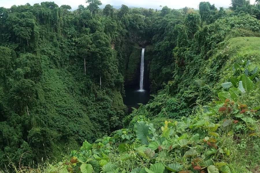 Apia: Full-Day Upolu Island Tour with Waterfalls and Beaches - Togitogiga Waterfall brings a freshwater finish