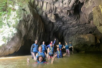 Arenales River Caving, Waterfall &Tropical Forest Secret Spring