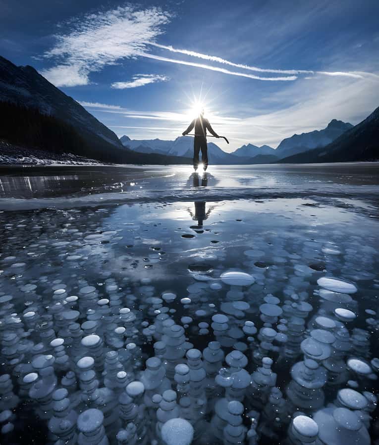 Athabasca Falls/Abraham,Sunwapta Falls, Icefield, Peyto Lake - The food question deserves attention