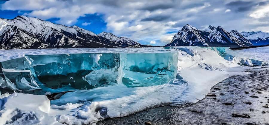 Athabasca Falls/Abraham,Sunwapta Falls, Icefield, Peyto Lake - Peyto Lake starts the photo competition